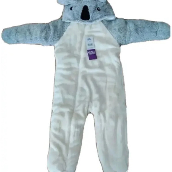 Koala Baby 1-Piece Plush Hooded Pram - Picture 6 of 8